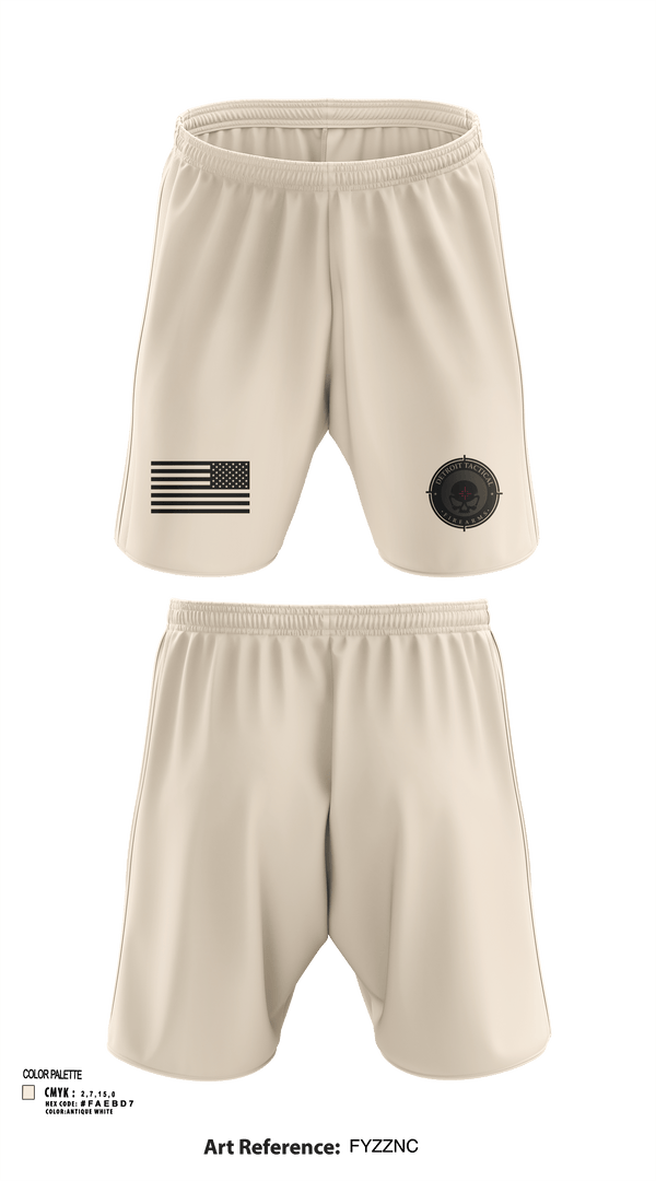 Athletic Shorts With Pockets, Detroit Tactical Firearms, , Teamtime, Team time, sublimation, custom sports apparel, team uniforms, spirit wear, spiritwear, sports uniforms, custom shirts, team store, custom team store, fundraiser sports, apparel fundraiser
