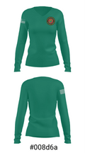 464 infantry 33757917 Women's Long Sleeve V-neck Shirt - 7