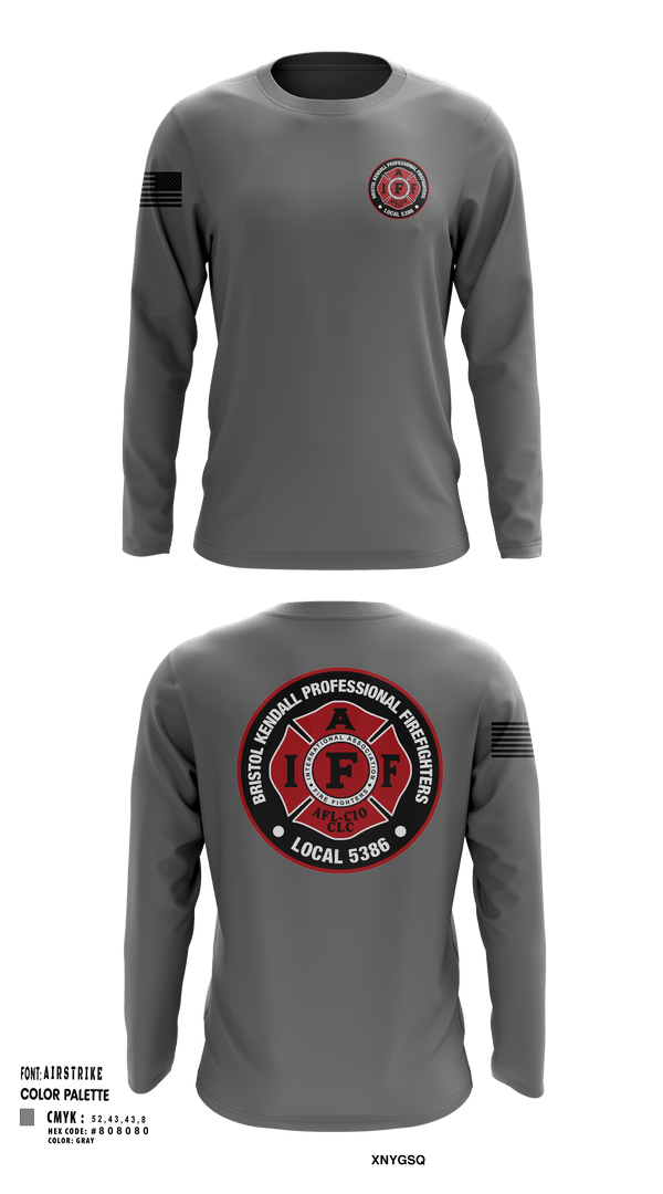 Long Sleeve Performance Shirt, Local 5386, Fire Department, Teamtime, Team time, sublimation, custom sports apparel, team uniforms, spirit wear, spiritwear, sports uniforms, custom shirts, team store, custom team store, fundraiser sports, apparel fundraiser