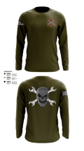 758th SMC 429395 Long Sleeve Performance Shirt - 1