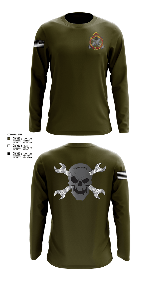 Long Sleeve Performance Shirt, 758th SMC, Army, Teamtime, Team time, sublimation, custom sports apparel, team uniforms, spirit wear, spiritwear, sports uniforms, custom shirts, team store, custom team store, fundraiser sports, apparel fundraiser