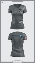 Marine Corps 67059926 Women's Short Sleeve V-neck Shirt - 2
