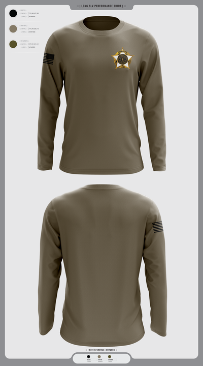 Deputy Cleveland 11330003 Long Sleeve Performance Shirt 2