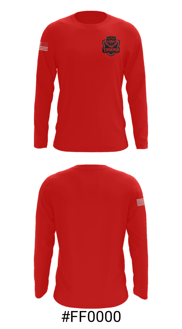 Long Sleeve Performance Shirt, Palmetto High School Track, Track & Field, Teamtime, Team time, sublimation, custom sports apparel, team uniforms, spirit wear, spiritwear, sports uniforms, custom shirts, team store, custom team store, fundraiser sports, apparel fundraiser