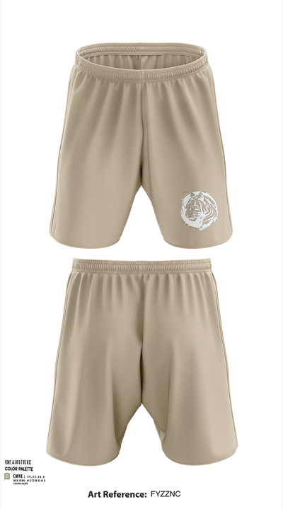 312th HR CO, A1 Postal 64167397 Athletic Shorts With Pockets - 145