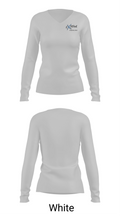 Southwestern Youth Association Cheer 24208074 Women's Long Sleeve V-neck Shirt - 16