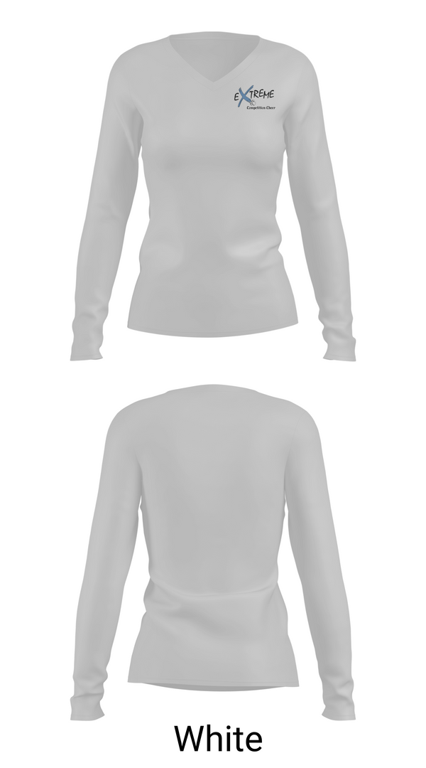 Womens Long Sleeve Vneck Shirt, Southwestern Youth Association Cheer, Cheer, Teamtime, Team time, sublimation, custom sports apparel, team uniforms, spirit wear, spiritwear, sports uniforms, custom shirts, team store, custom team store, fundraiser sports, apparel fundraiser