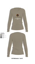 Battle Space Surveillance Company 88540160 Women's Long Sleeve V-neck Shirt - 62