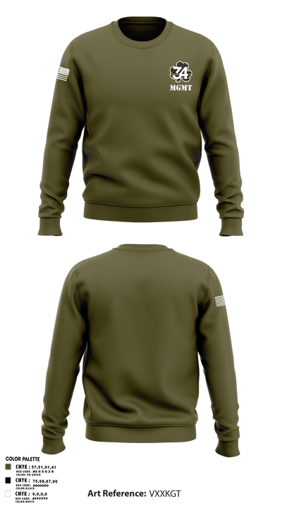 34 mgmt 15629550 Crew Neck Sweatshirt - 1