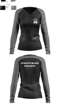 Mcp Lloyd Track and Field 30078558 Women's Long Sleeve V-neck Shirt - 2