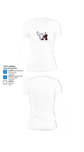 Monticello High School Cross Country 66273969 Women's Short Sleeve V-neck Shirt - 18