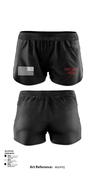 Ranger Panties, 811th EN CO, , Teamtime, Team time, sublimation, custom sports apparel, team uniforms, spirit wear, spiritwear, sports uniforms, custom shirts, team store, custom team store, fundraiser sports, apparel fundraiser