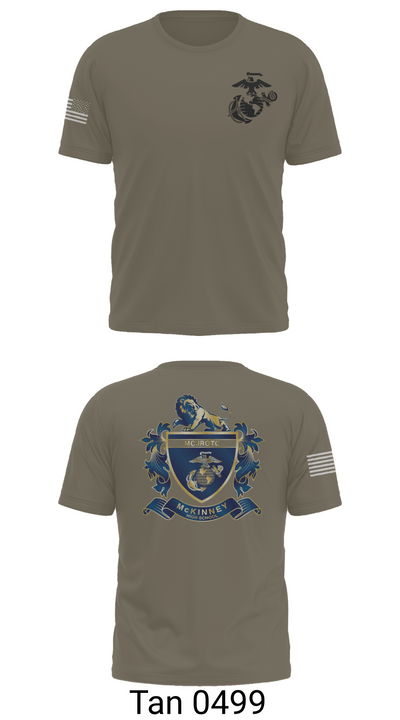 MHS MCJROTC 59562890 Short Sleeve Performance Shirt - 76