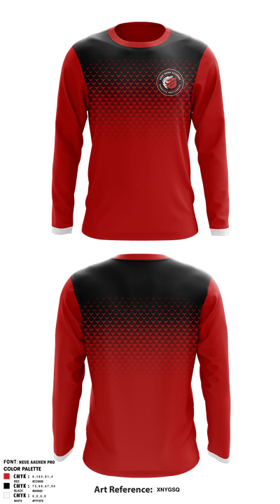 Kroc Swim Academy 64786235 Long Sleeve Performance Shirt - 2