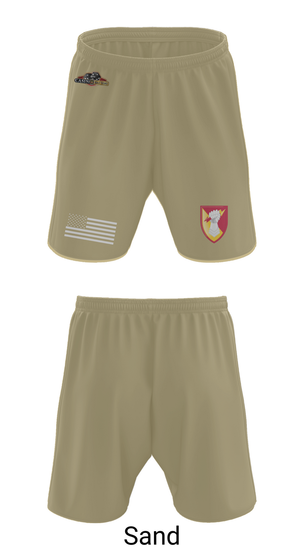Athletic Shorts With Pockets, Charlie Battery, 1st Battalion 1st Air Defense Artillery Regiment, , Teamtime, Team time, sublimation, custom sports apparel, team uniforms, spirit wear, spiritwear, sports uniforms, custom shirts, team store, custom team store, fundraiser sports, apparel fundraiser