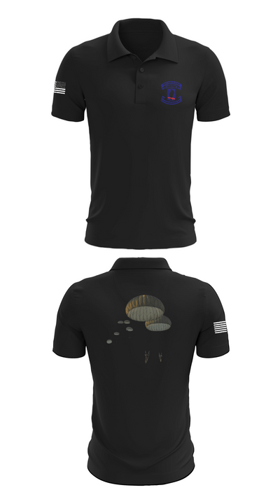 173rd Airborne Division 25109873 Short Sleeve Performance Polo - 27