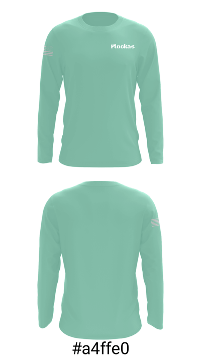 Flockas 75465567 Long Sleeve Performance Shirt - 24