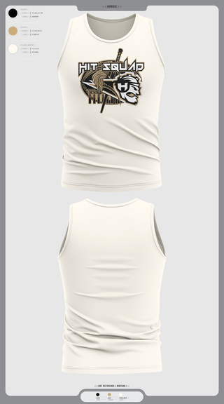 Tank Top, San Jose Hitsquad, , Teamtime, Team time, sublimation, custom sports apparel, team uniforms, spirit wear, spiritwear, sports uniforms, custom shirts, team store, custom team store, fundraiser sports, apparel fundraiser