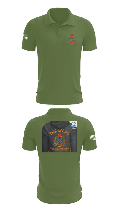FMS Moore 83066116 Short Sleeve Performance Polo - 47