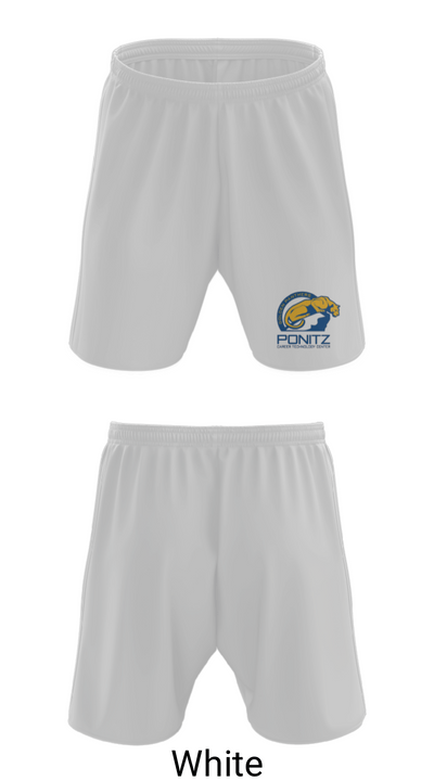 David H Ponitz Career Technology Center Volleyball 45290378 Athletic Shorts With Pockets - 1