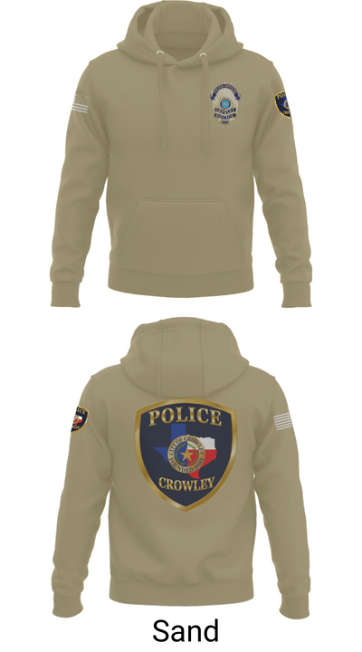 Crowley Police Department 8097883 Hoodie - 93