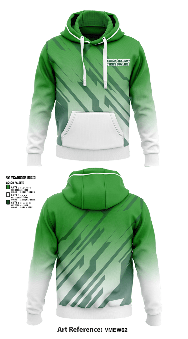 Hoodie, Franklin Academy Huskies, Bowling, Teamtime, Team time, sublimation, custom sports apparel, team uniforms, spirit wear, spiritwear, sports uniforms, custom shirts, team store, custom team store, fundraiser sports, apparel fundraiser