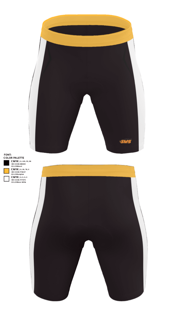 Men's Compression Shorts, Stafford Middle School, Spirit Store, Teamtime, Team time, sublimation, custom sports apparel, team uniforms, spirit wear, spiritwear, sports uniforms, custom shirts, team store, custom team store, fundraiser sports, apparel fundraiser