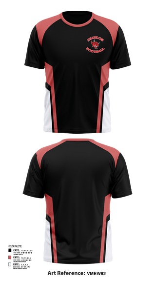 Short Sleeve Performance Shirt, Football Diablos, , Teamtime, Team time, sublimation, custom sports apparel, team uniforms, spirit wear, spiritwear, sports uniforms, custom shirts, team store, custom team store, fundraiser sports, apparel fundraiser