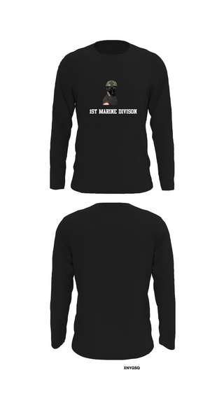 Long Sleeve Performance Shirt, 1st marine divison, , Teamtime, Team time, sublimation, custom sports apparel, team uniforms, spirit wear, spiritwear, sports uniforms, custom shirts, team store, custom team store, fundraiser sports, apparel fundraiser