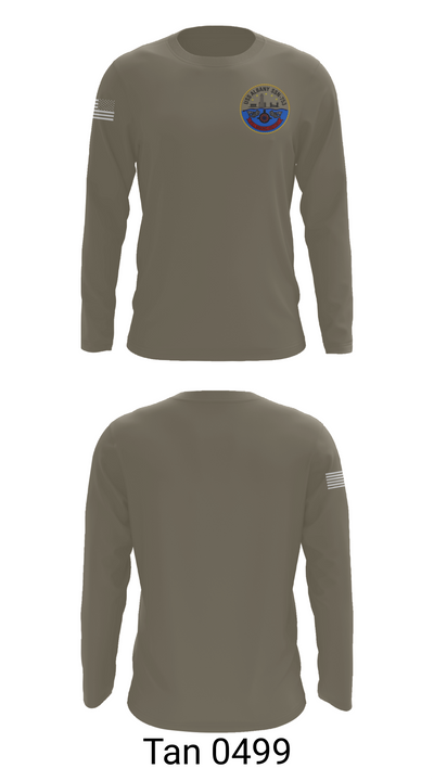 USS ALBANY SSN-753 81677877 Long Sleeve Performance Shirt 63
