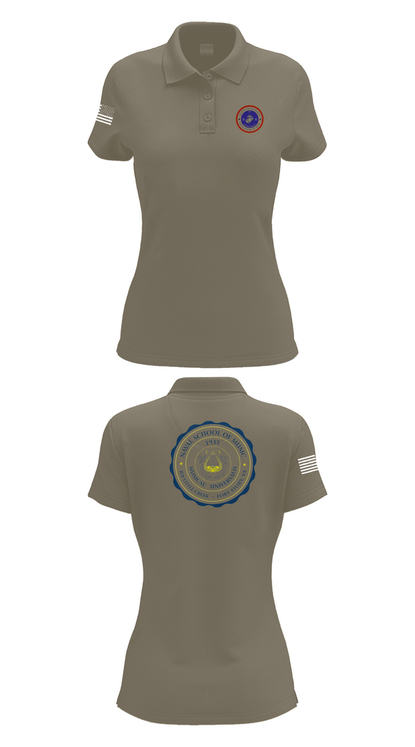 Womens Short Sleeve Performance Polo, Navsom, Marines, Teamtime, Team time, sublimation, custom sports apparel, team uniforms, spirit wear, spiritwear, sports uniforms, custom shirts, team store, custom team store, fundraiser sports, apparel fundraiser