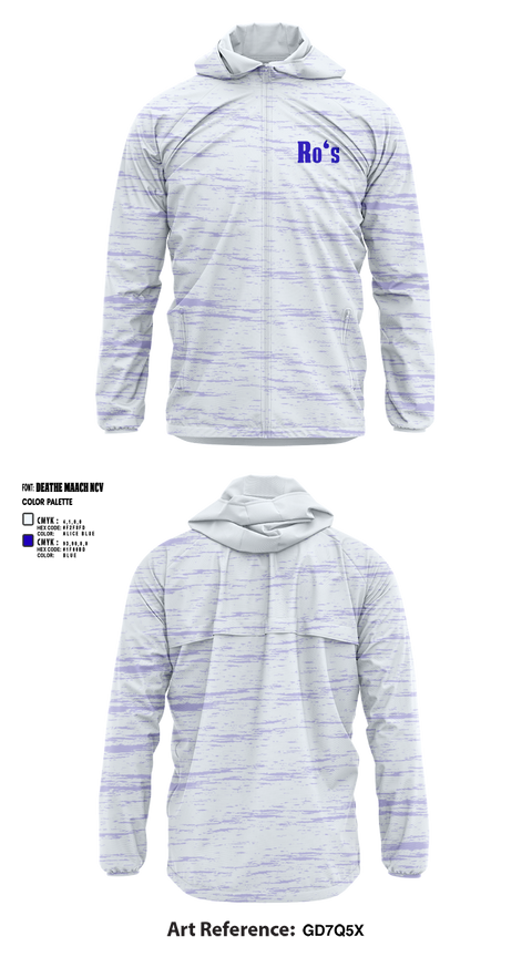 Windbreaker, Ro‘s, , Teamtime, Team time, sublimation, custom sports apparel, team uniforms, spirit wear, spiritwear, sports uniforms, custom shirts, team store, custom team store, fundraiser sports, apparel fundraiser