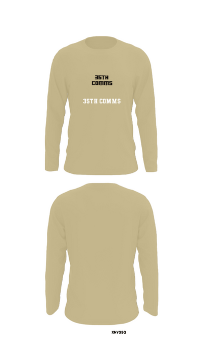 35th COMMS 55833668 Long Sleeve Performance Shirt - 92