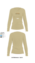 ROCCO 67926765 Women's Long Sleeve V-neck Shirt - 82