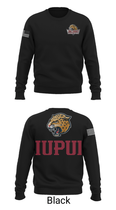 University-Purdue University Track 77238438 Crew Neck Sweatshirt - 9