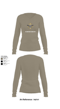 BIG BROTHERS COMBATIVES 49516919 Women's Long Sleeve V-neck Shirt - 59