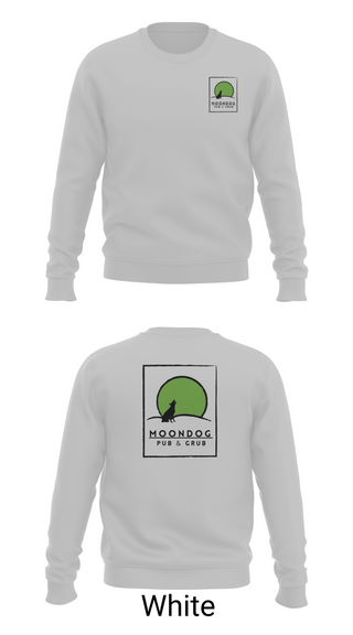 Crew Neck Sweatshirt, Moondog pub and grub, , Teamtime, Team time, sublimation, custom sports apparel, team uniforms, spirit wear, spiritwear, sports uniforms, custom shirts, team store, custom team store, fundraiser sports, apparel fundraiser
