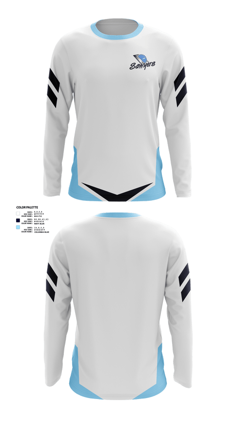 Long Sleeve Performance Shirt, Saugerties High School Golf, Golf, Teamtime, Team time, sublimation, custom sports apparel, team uniforms, spirit wear, spiritwear, sports uniforms, custom shirts, team store, custom team store, fundraiser sports, apparel fundraiser