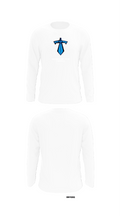 Van Cortlandt Titans Football 33954173 Long Sleeve Performance Shirt - 8