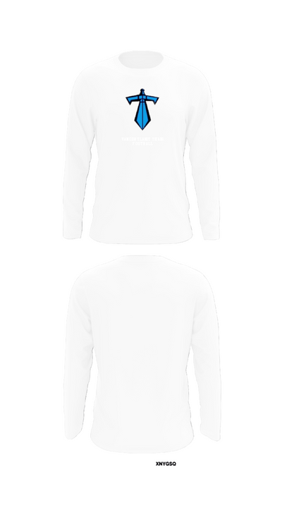 Van Cortlandt Titans Football 33954173 Long Sleeve Performance Shirt - 8