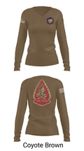 Naval Special Warfare Development Group 34195921 Women's Long Sleeve V-neck Shirt - 15