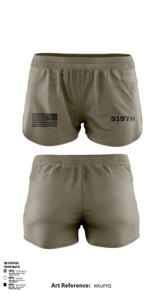 Ranger Panties, 315th, Army, Teamtime, Team time, sublimation, custom sports apparel, team uniforms, spirit wear, spiritwear, sports uniforms, custom shirts, team store, custom team store, fundraiser sports, apparel fundraiser