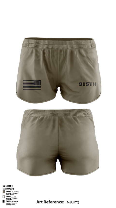 Ranger Panties, 315th, Army, Teamtime, Team time, sublimation, custom sports apparel, team uniforms, spirit wear, spiritwear, sports uniforms, custom shirts, team store, custom team store, fundraiser sports, apparel fundraiser
