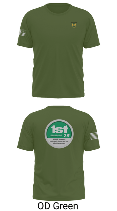 28th MP Company 42431415 Old School Cotton Feel Shirt - 48