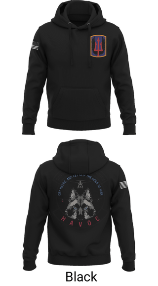 Hoodie, 1-169th E Company, National Guard, Teamtime, Team time, sublimation, custom sports apparel, team uniforms, spirit wear, spiritwear, sports uniforms, custom shirts, team store, custom team store, fundraiser sports, apparel fundraiser