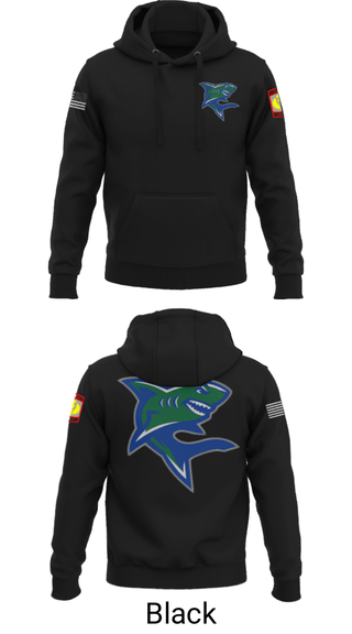 Hoodie, Bullshark Battalion, Army, Teamtime, Team time, sublimation, custom sports apparel, team uniforms, spirit wear, spiritwear, sports uniforms, custom shirts, team store, custom team store, fundraiser sports, apparel fundraiser