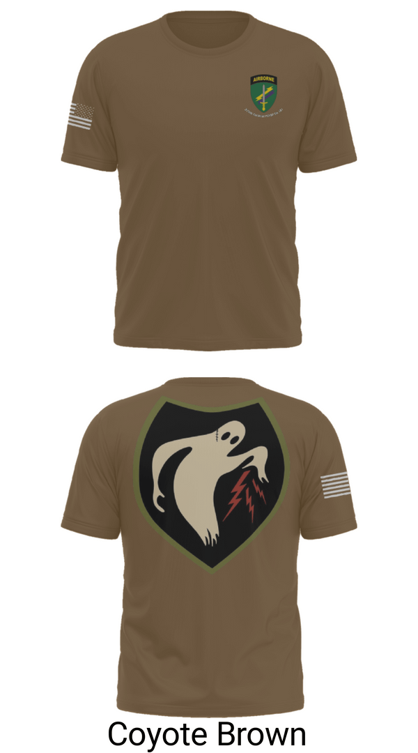 Old School Cotton Feel Shirt, 325th Tactical PSYOP Co. (A), Army, Teamtime, Team time, sublimation, custom sports apparel, team uniforms, spirit wear, spiritwear, sports uniforms, custom shirts, team store, custom team store, fundraiser sports, apparel fundraiser