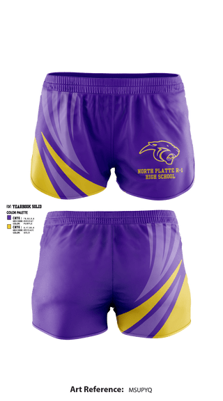 Womens Shorts, North Platte R-1 High School Volleyball, Women's Volleyball, Teamtime, Team time, sublimation, custom sports apparel, team uniforms, spirit wear, spiritwear, sports uniforms, custom shirts, team store, custom team store, fundraiser sports, apparel fundraiser