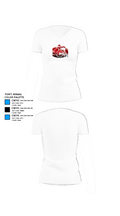 Chariton Chargers 42515262 Women's Short Sleeve V-neck Shirt - 18