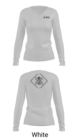 Womens Long Sleeve Vneck Shirt 1, McCoy Motors, , Teamtime, Team time, sublimation, custom sports apparel, team uniforms, spirit wear, spiritwear, sports uniforms, custom shirts, team store, custom team store, fundraiser sports, apparel fundraiser